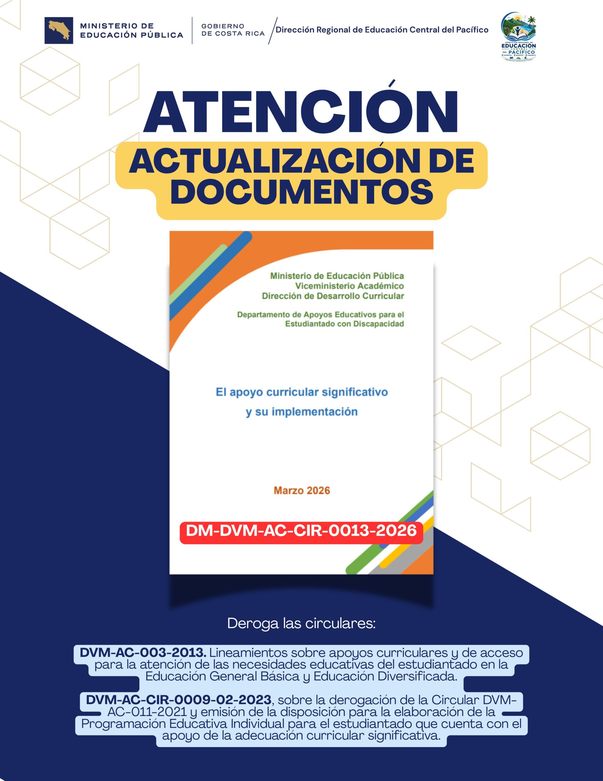 actualización CAE